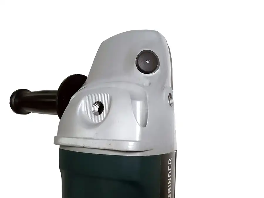 angle grinder head with 3 position side handle