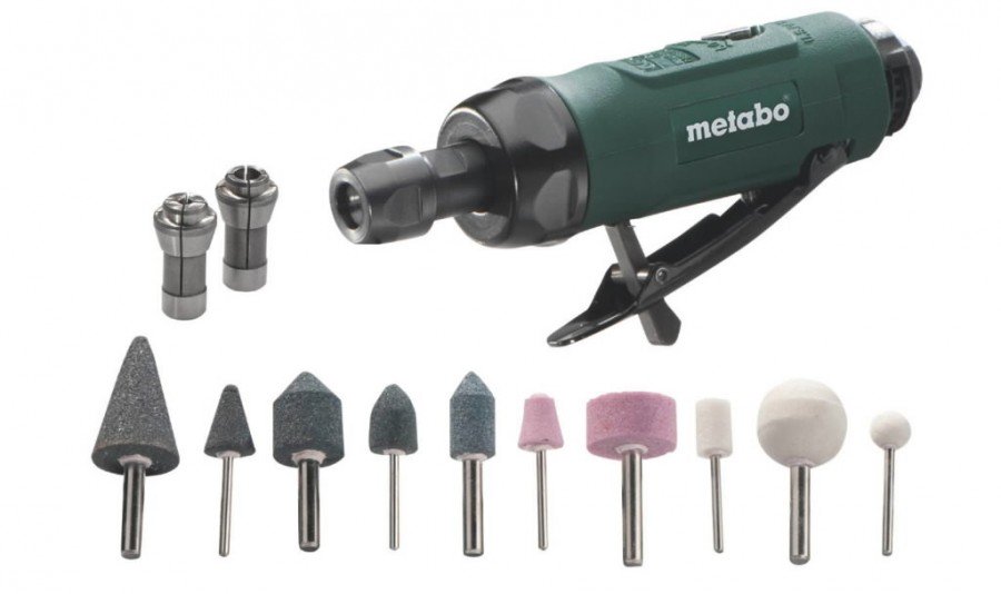 Metabo pneumatic die grinder set